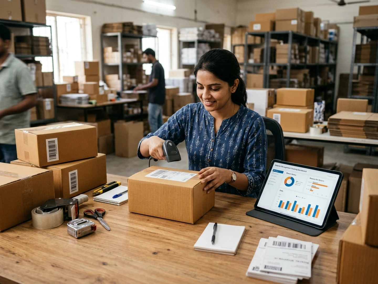 Return and RTO information prepared for seller review